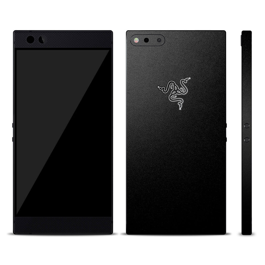 Razer Phone Textured Matt Black Skins