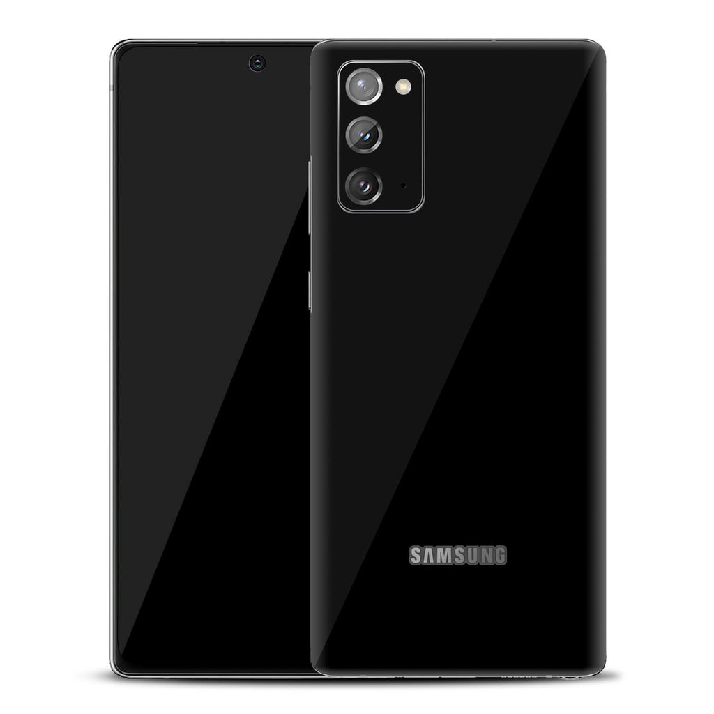 Samsung Galaxy Note 20 Black Gloss Skins