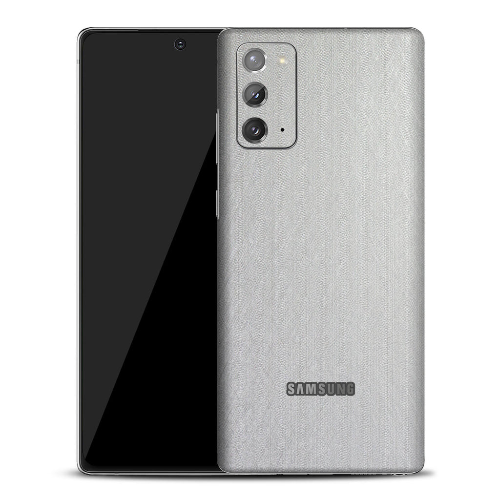 Samsung Galaxy Note 20 Brushed Aluminium Skins