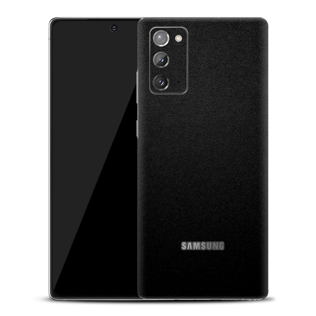 Samsung Galaxy Note 20 Textured Matt Black Skins