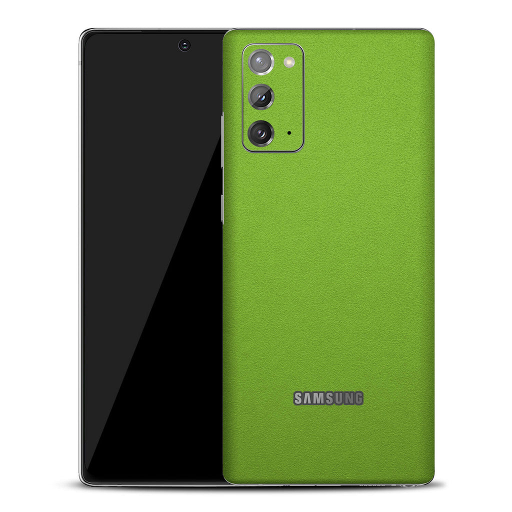 Samsung Galaxy Note 20 Textured Matt Green Skins