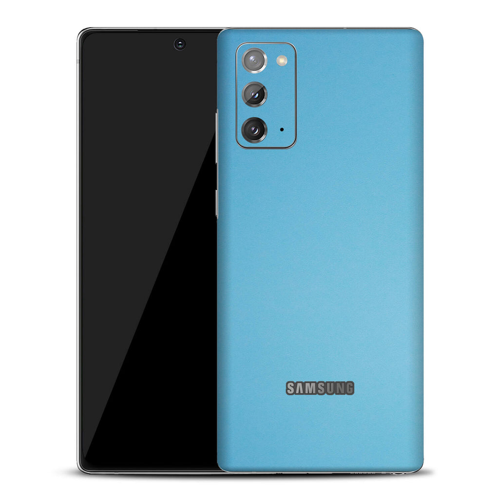 Samsung Galaxy Note 20 Textured Matt Light Blue Skins