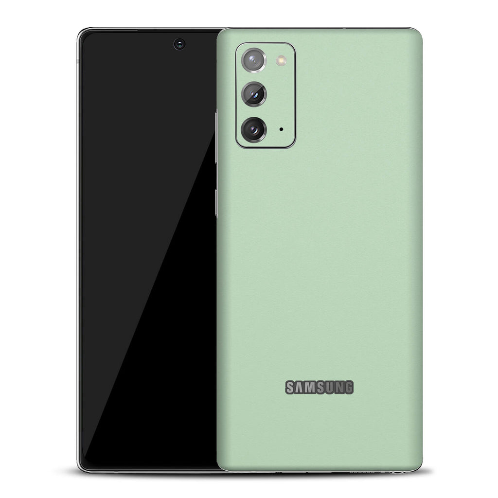 Samsung Galaxy Note 20 Textured Matt Mint Skins