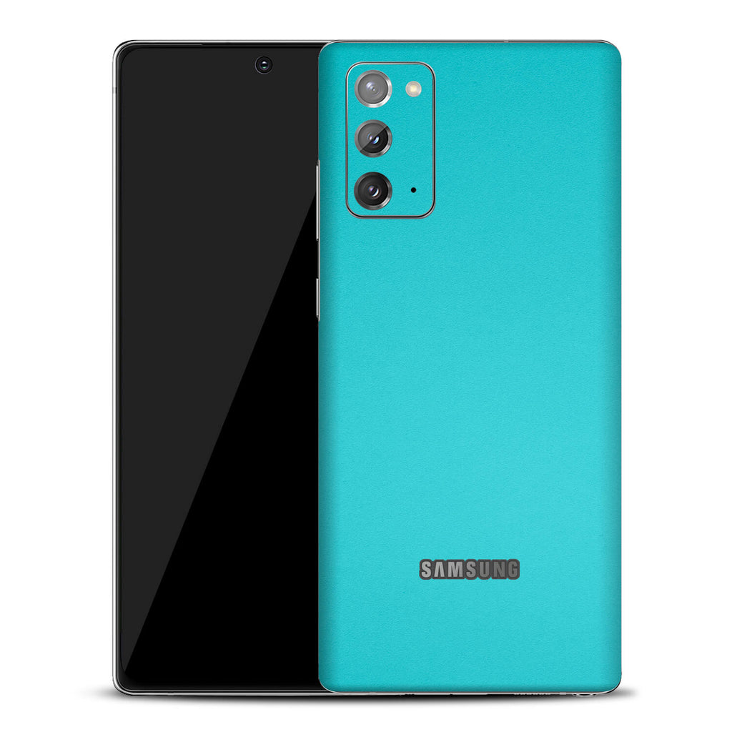 Samsung Galaxy Note 20 Textured Matt Turquoise Skins
