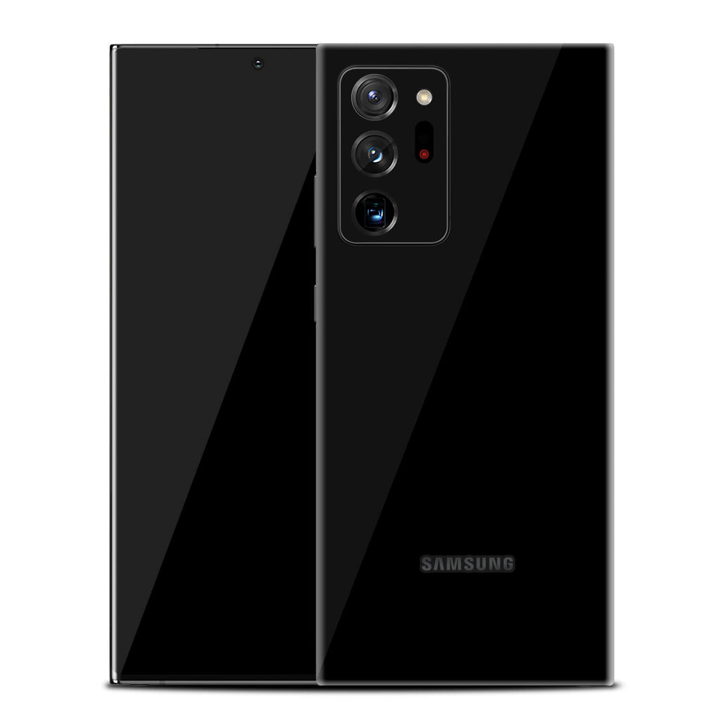 Samsung Galaxy Note 20 Ultra Black Gloss Skins