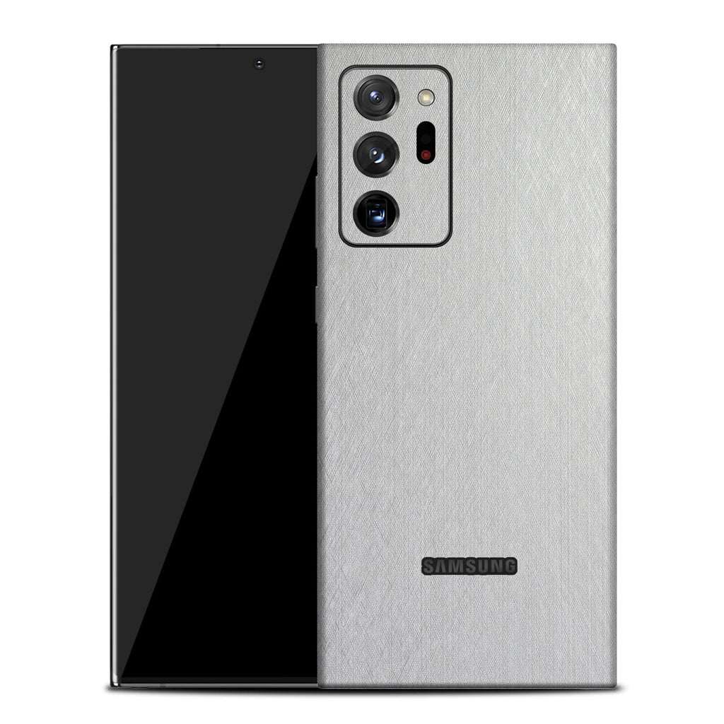 Samsung Galaxy Note 20 Ultra Brushed Aluminium Skins