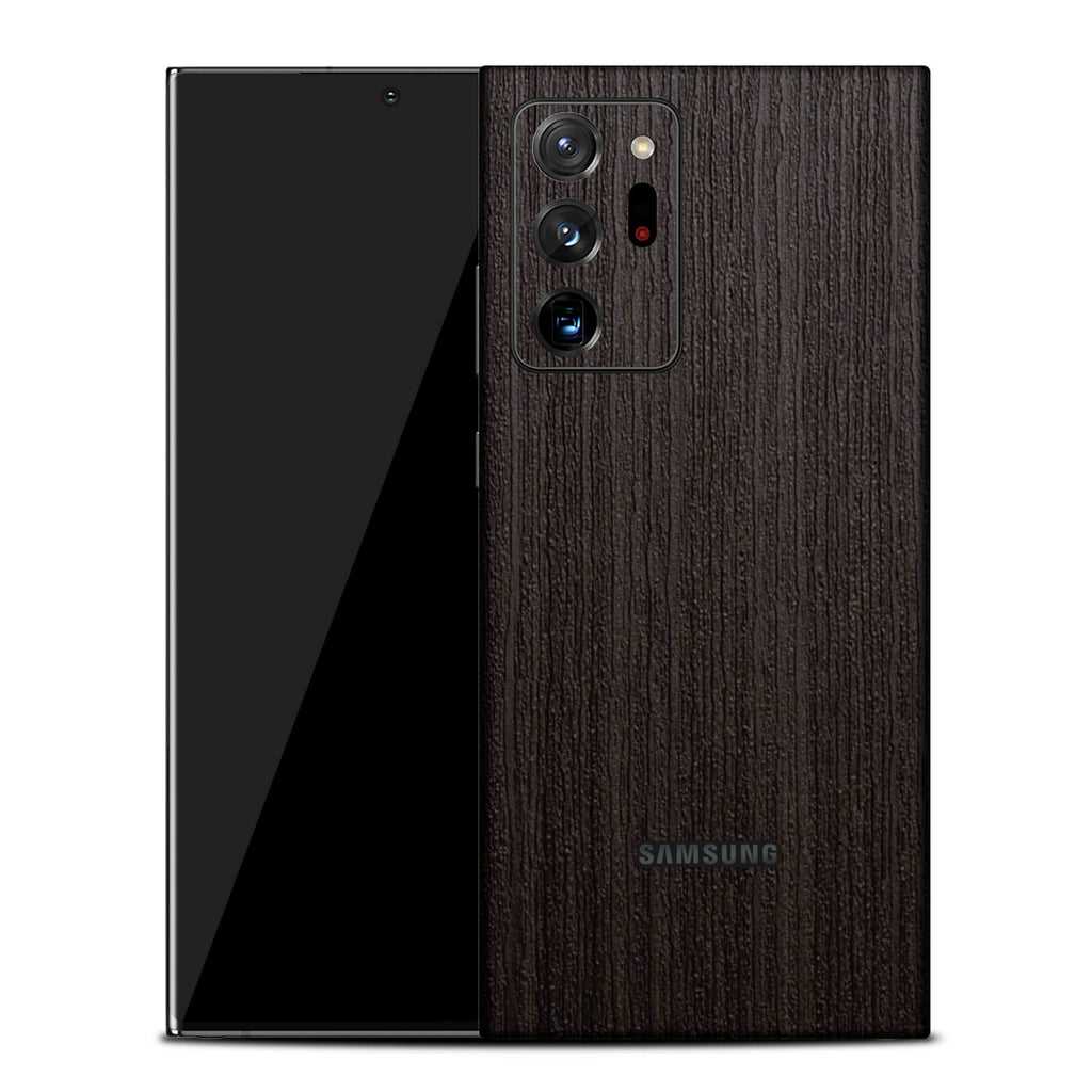 Samsung Galaxy Note 20 Ultra Silverblack Wood Skins