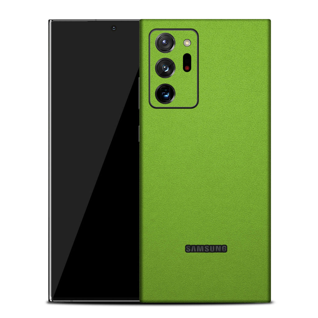Samsung Galaxy Note 20 Ultra Textured Matt Green Skins