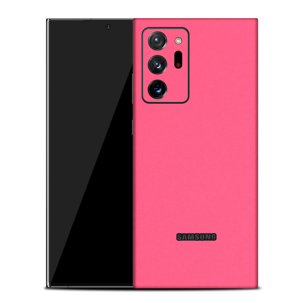 Samsung Galaxy Note 20 Ultra Textured Matt Pink Skins