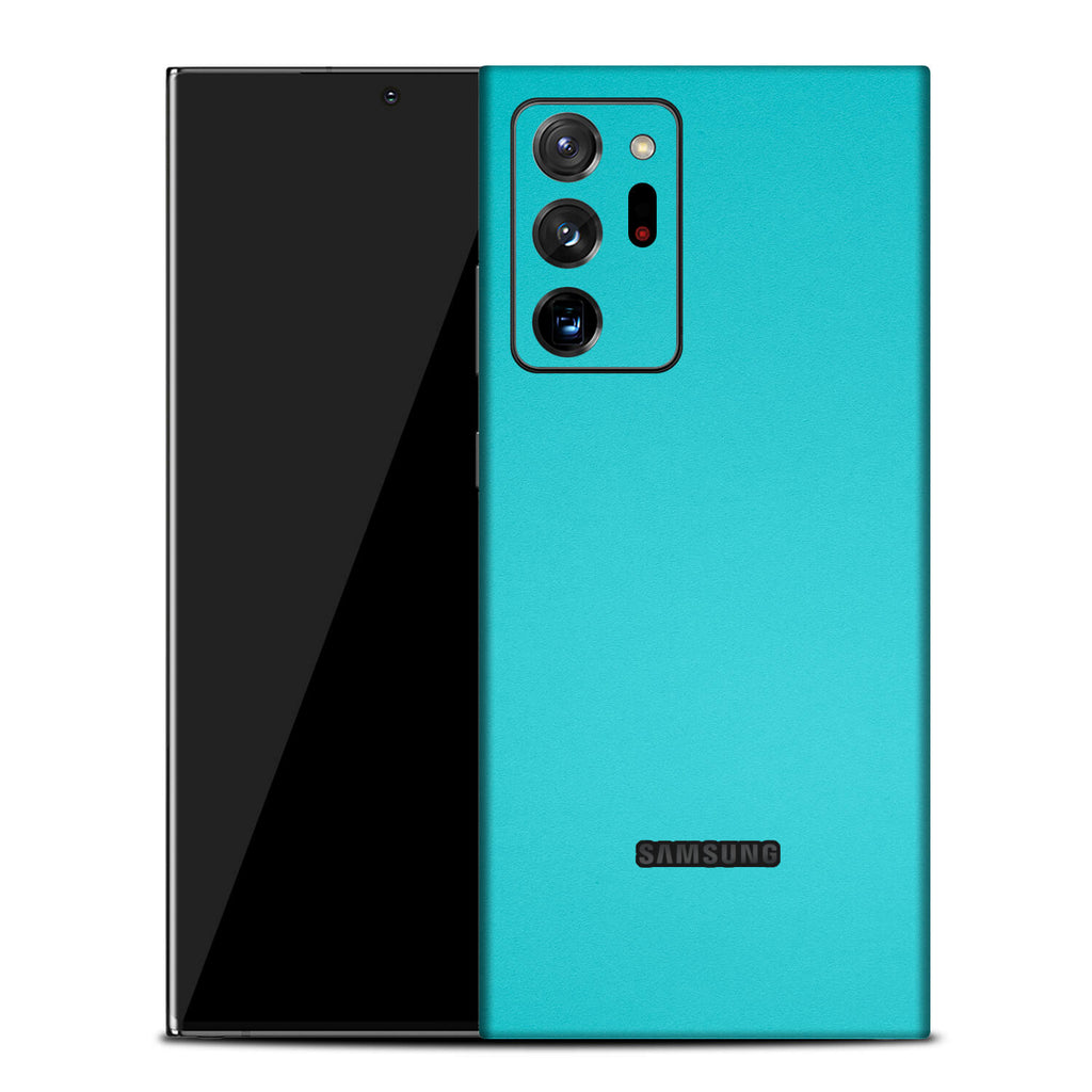 Samsung Galaxy Note 20 Ultra Textured Matt Turquoise Skins