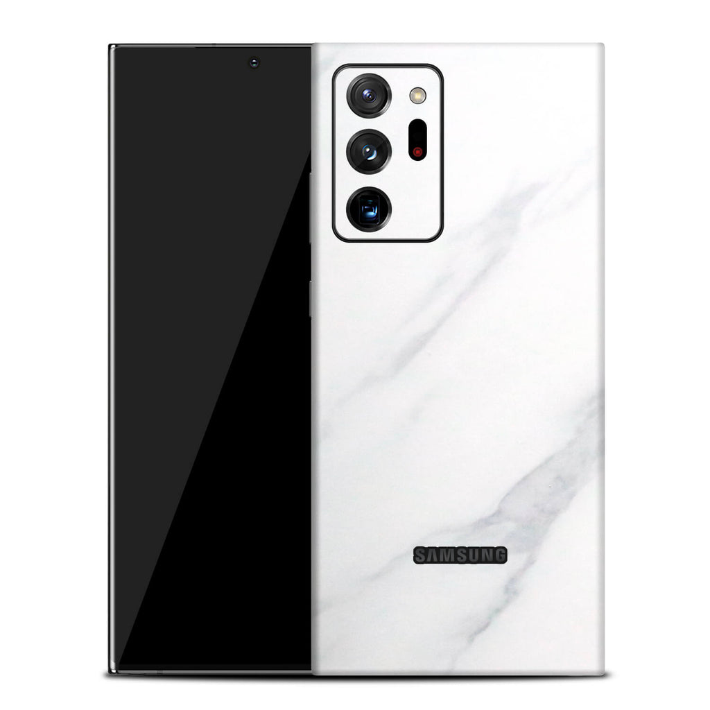 Samsung Galaxy Note 20 Ultra White Marble Skins