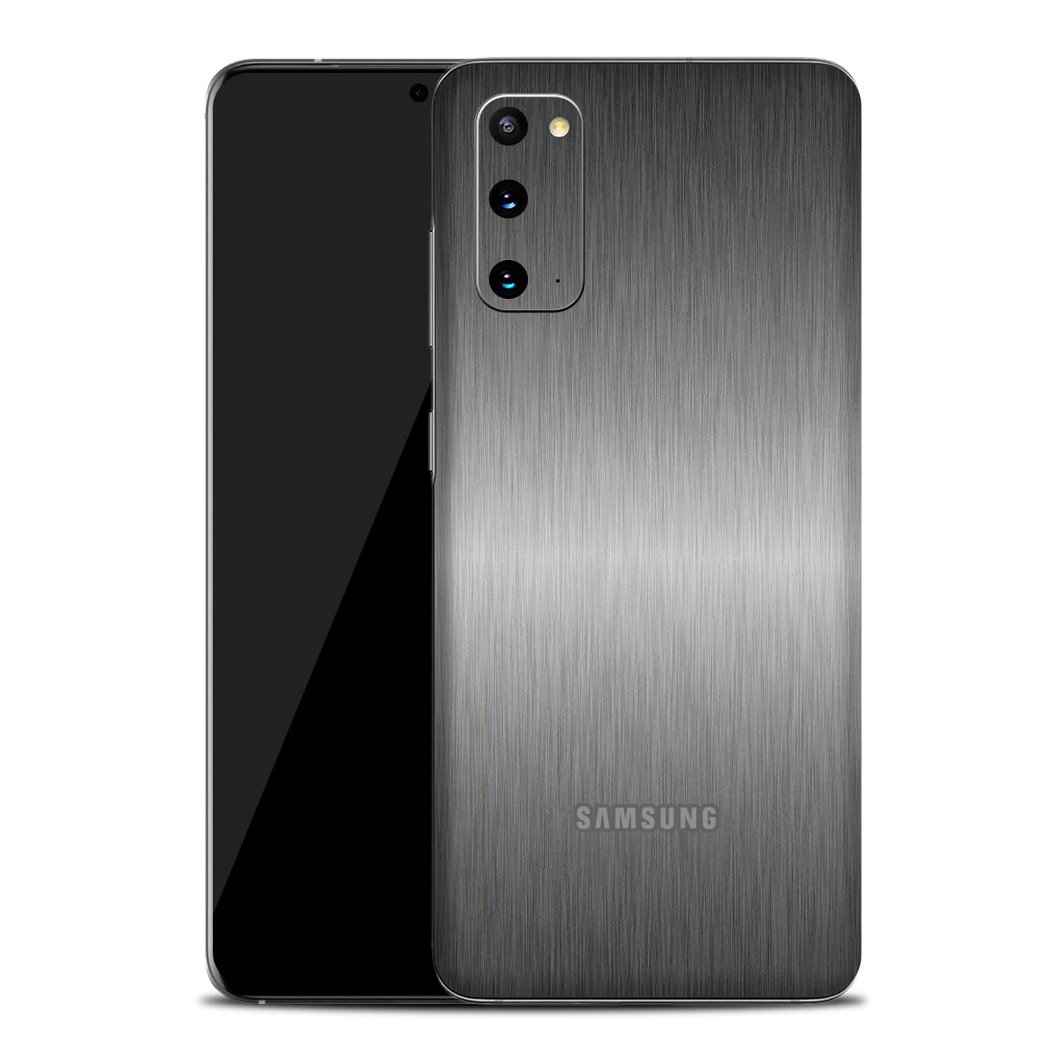Samsung Galaxy S20 Brushed Titanium Skins