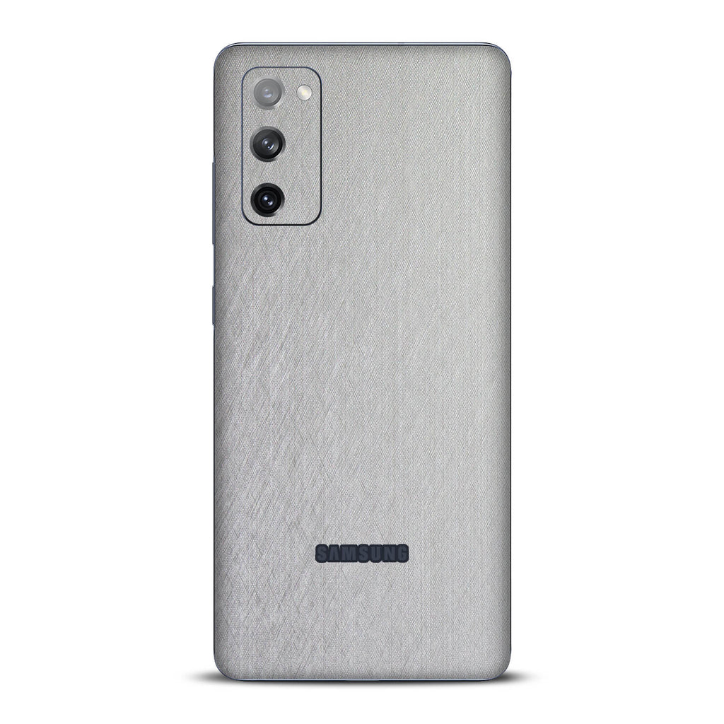 Samsung Galaxy S20 FE Brushed Aluminium Skins