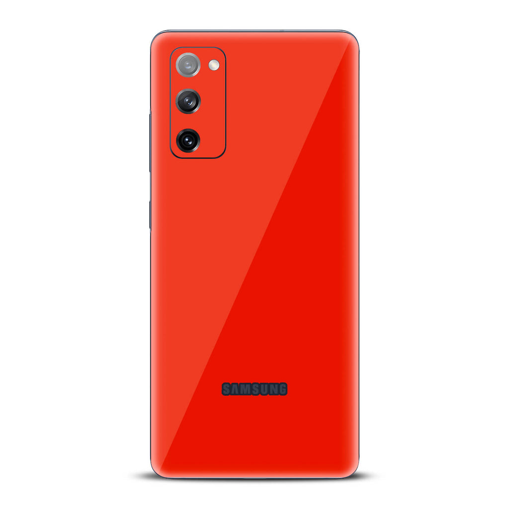 Samsung Galaxy S20 FE Dragon Red Gloss Skins