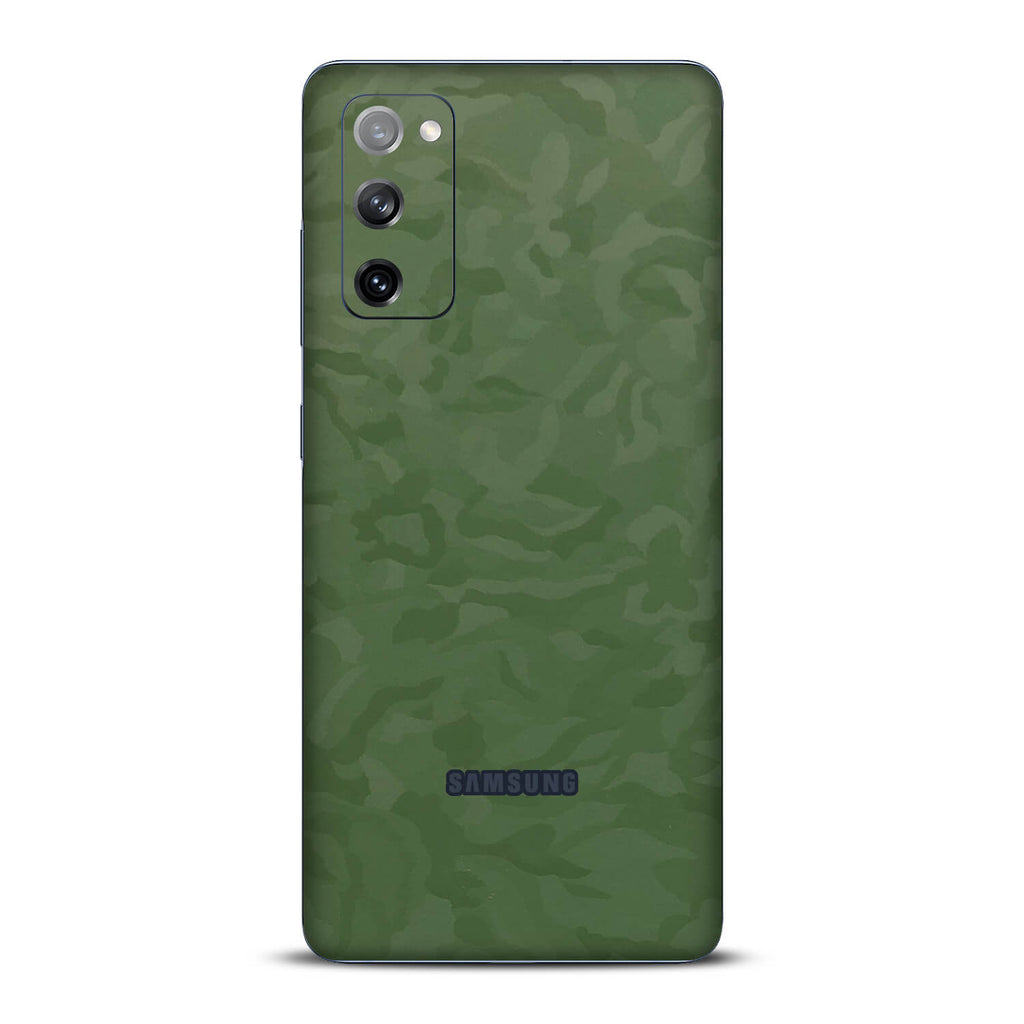 Samsung Galaxy S20 FE Geen Camo Skins