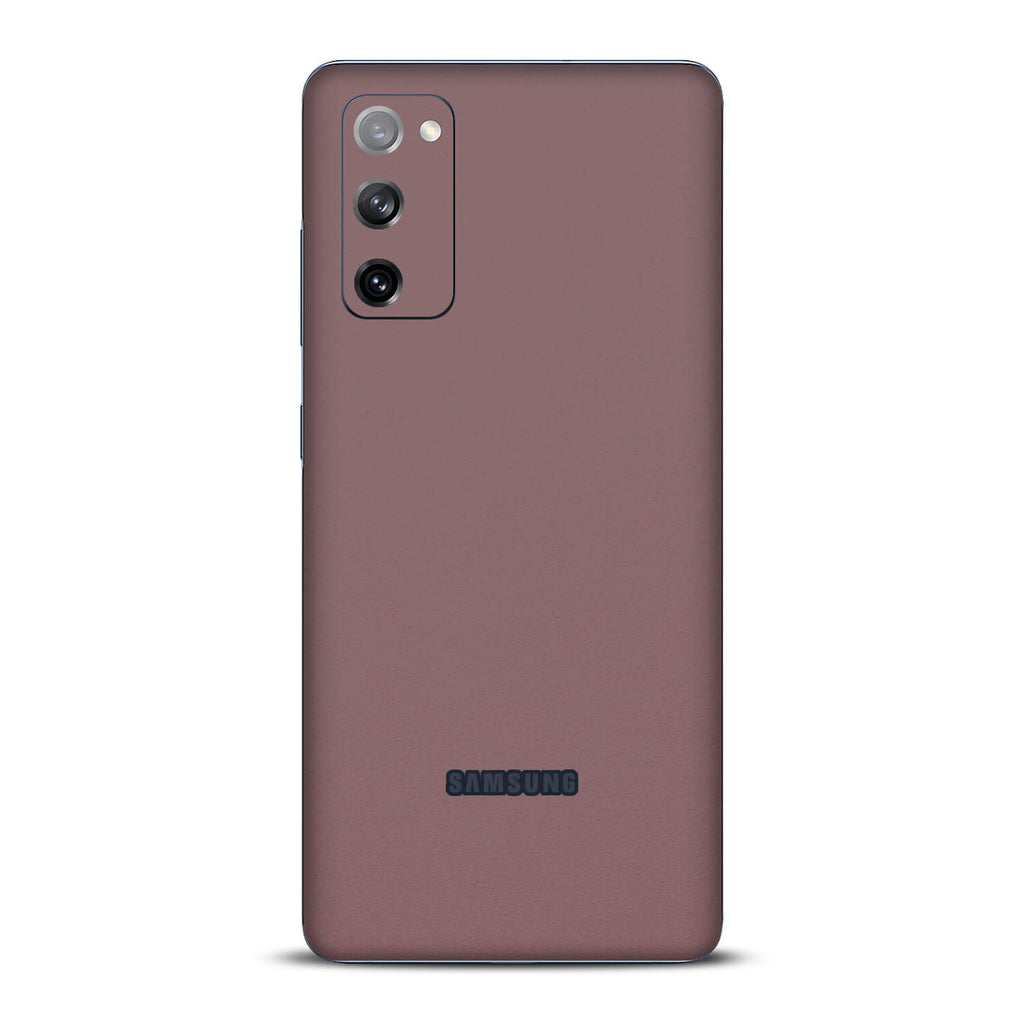 Samsung Galaxy S20 FE Textured Matt Mulberry Skins