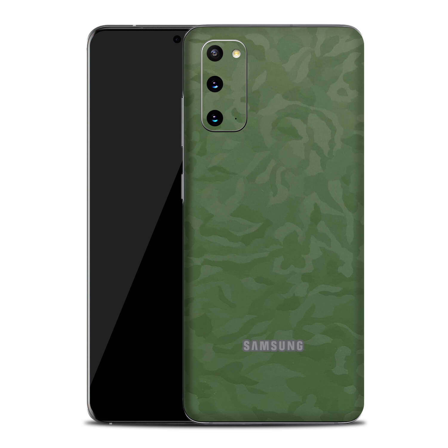Samsung Galaxy S20 Green Camo Skins