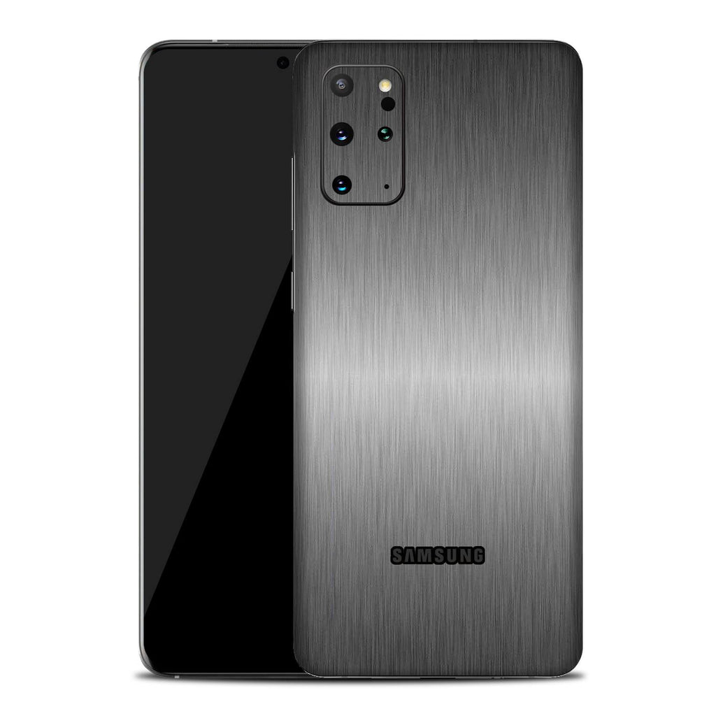Samsung Galaxy S20 Plus Brushed Titanium Skins