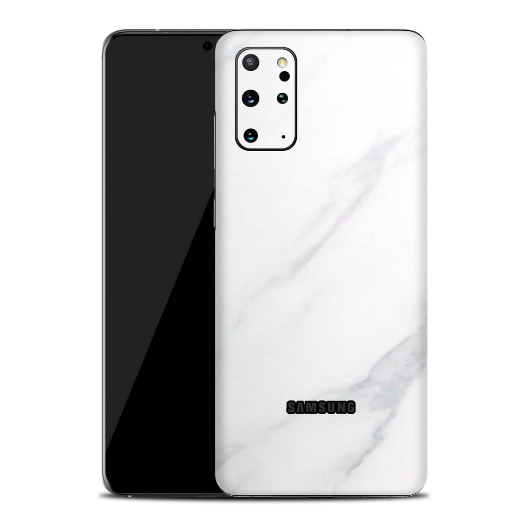 Samsung Galaxy S20 Plus White Marble Skins