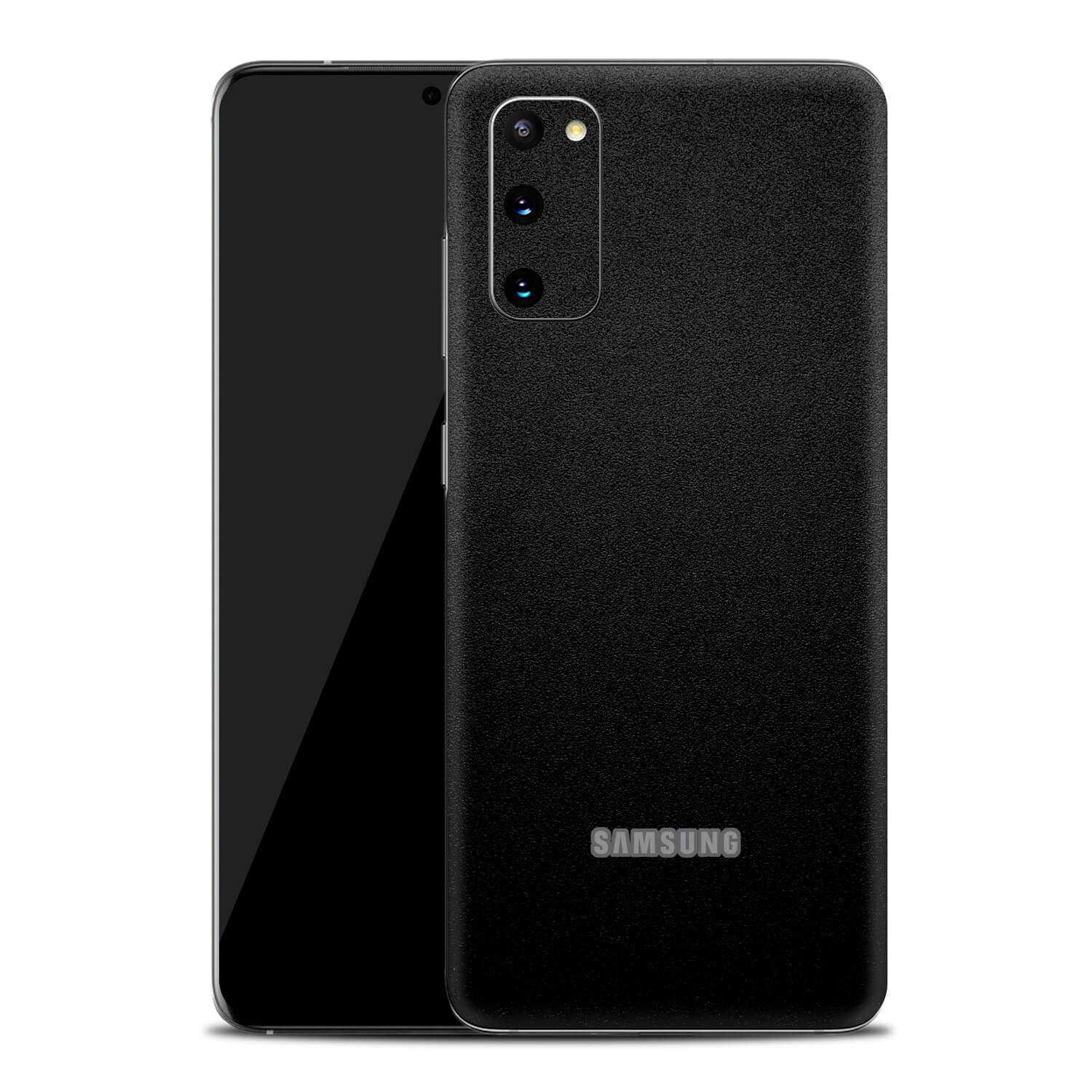 Samsung Galaxy S20 Textured Matt Black Skins