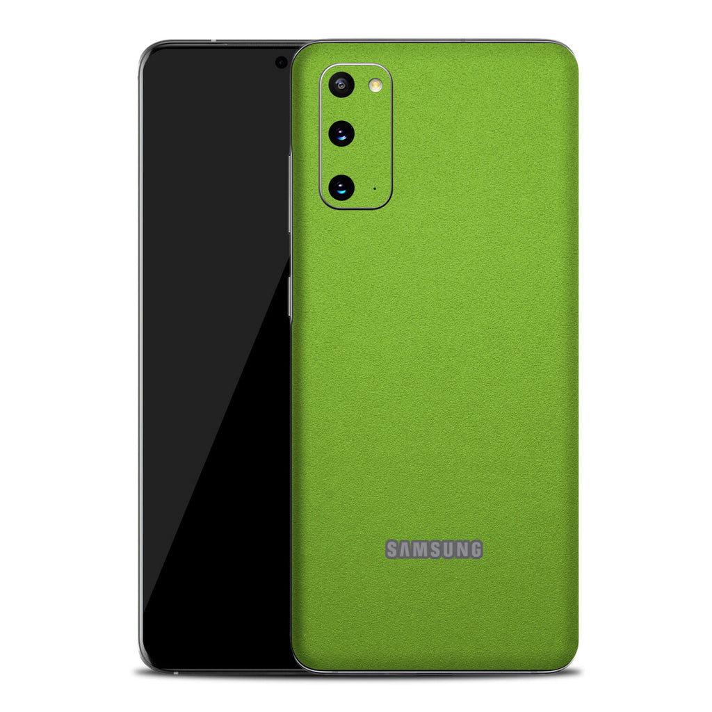 Samsung Galaxy S20 Textured Matt Green Skins