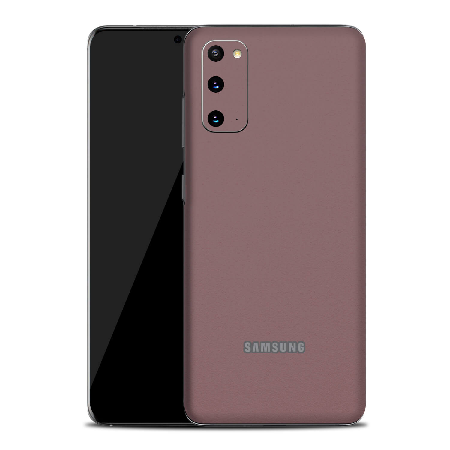 Samsung Galaxy S20 Textured Matt Mulberry Skins