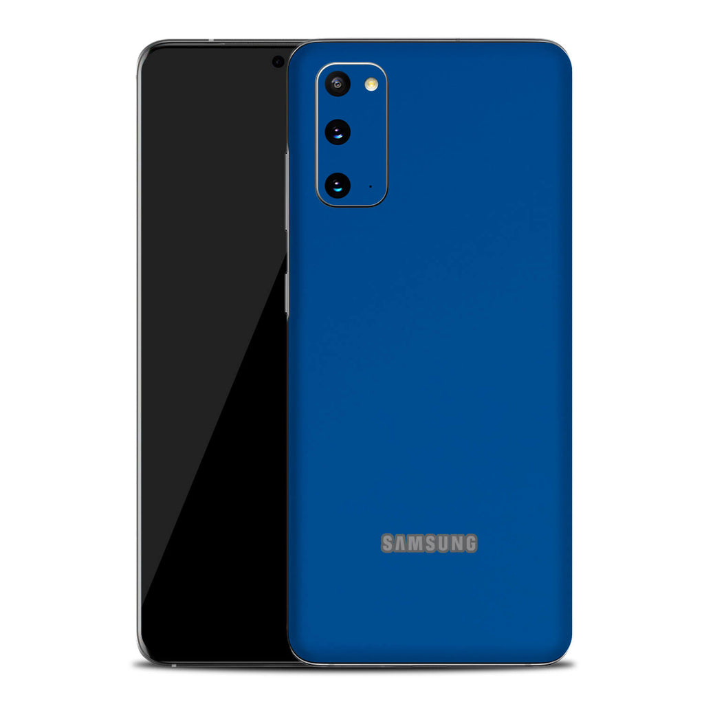 Samsung Galaxy S20 Textured Matt Royal Blue Skins