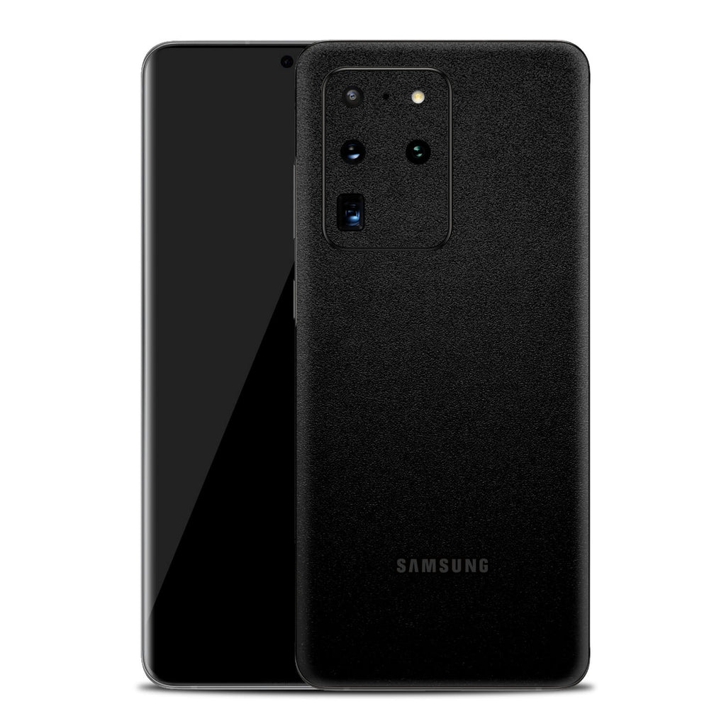 Samsung Galaxy S20 Ultra Textured Matt Black Skins