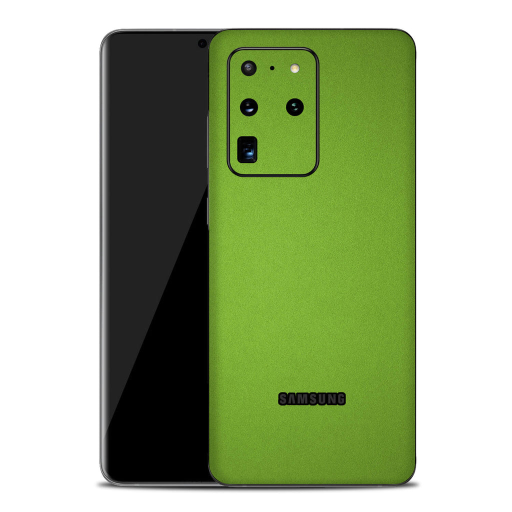 Samsung Galaxy S20 Ultra Textured Matt Green Skins