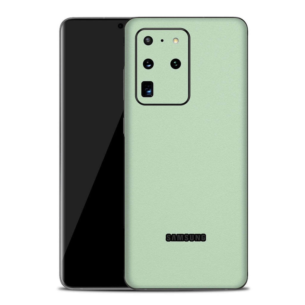 Samsung Galaxy S20 Ultra Textured Matt Mint Skins