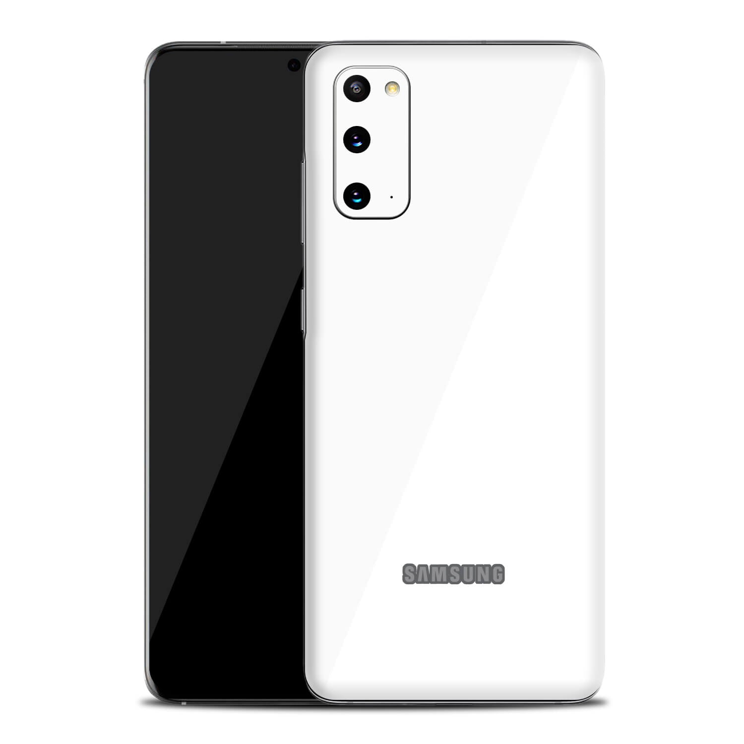 Samsung Galaxy S20 White Gloss Skins