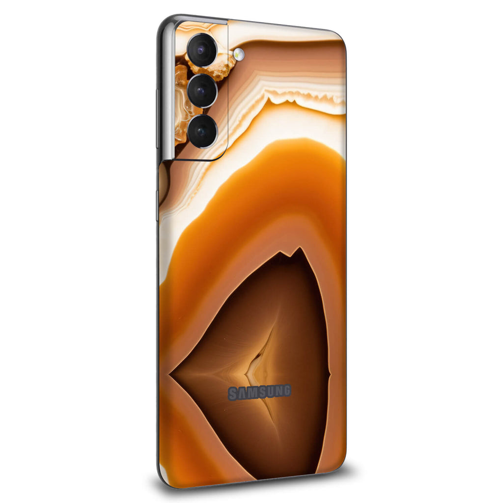 Samsung Galaxy S21 Amber onyx skins
