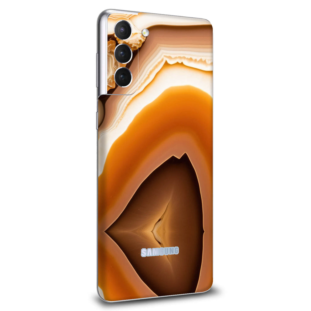 Samsung Galaxy S21 Plus Amber onyx skins