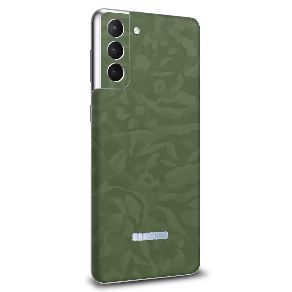 Samsung Galaxy S21 Plus Green Camo Skins