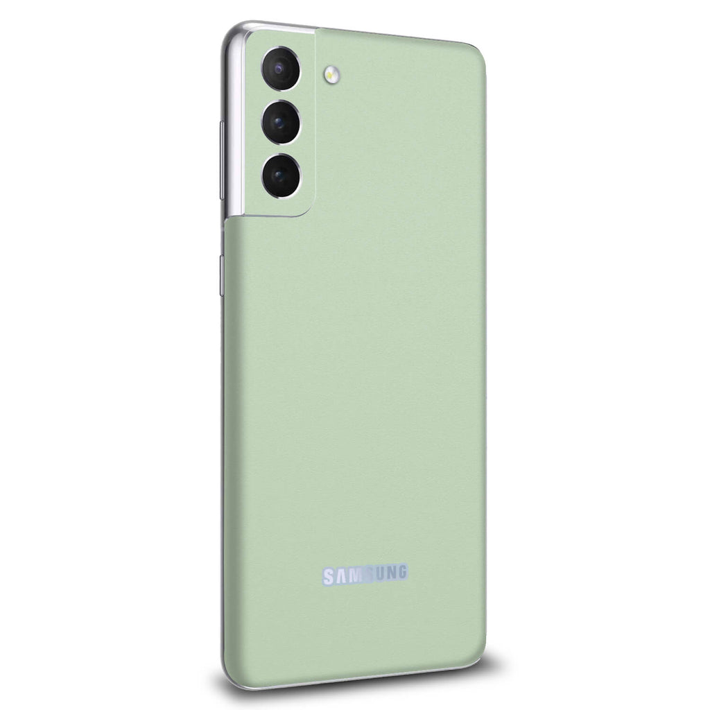 Samsung Galaxy S21 Plus Textured Matt Mint Skins