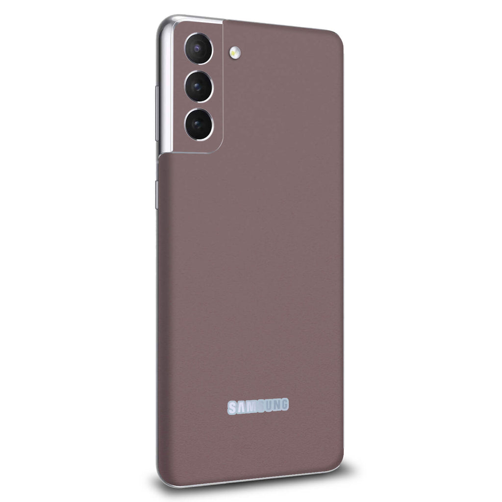 Samsung Galaxy S21 Plus Textured Matt Mulberry Skins