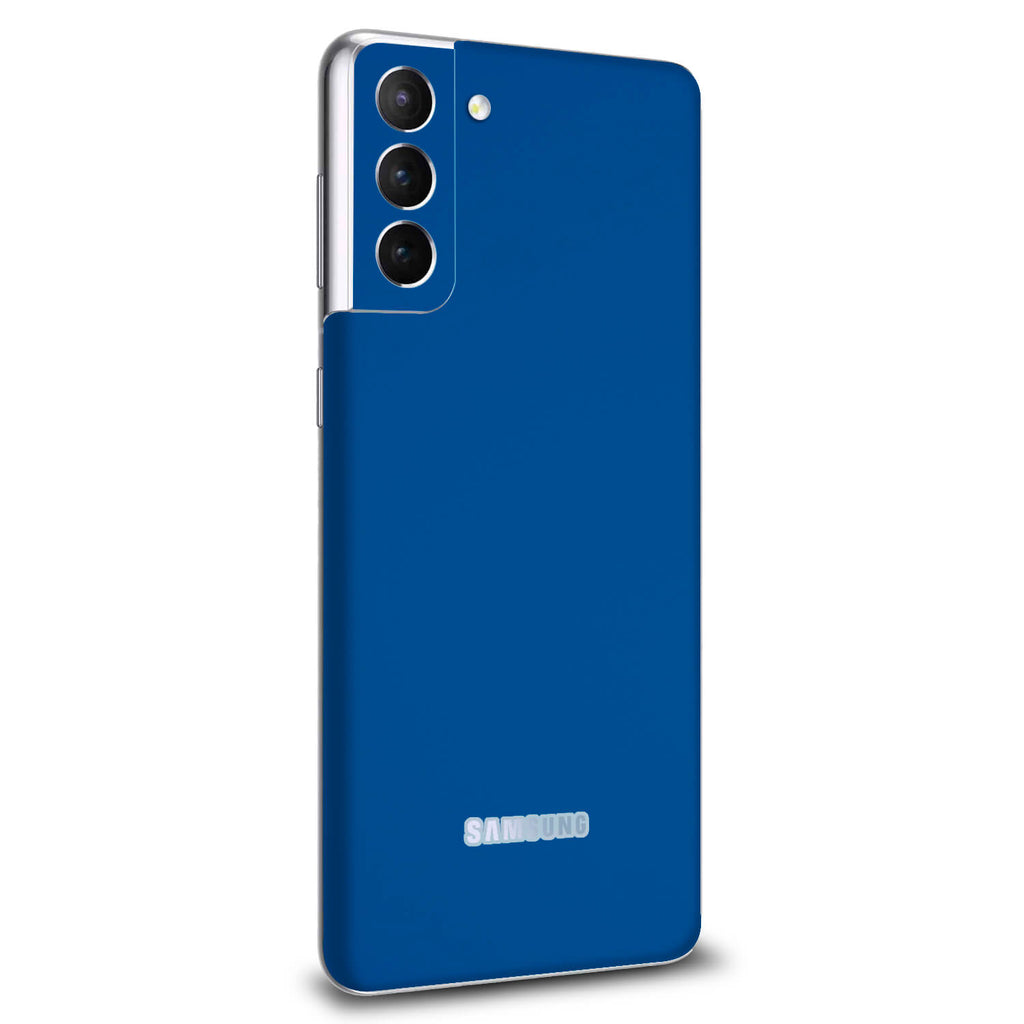 Samsung Galaxy S21 Plus Textured Matt Royal Blue Skins