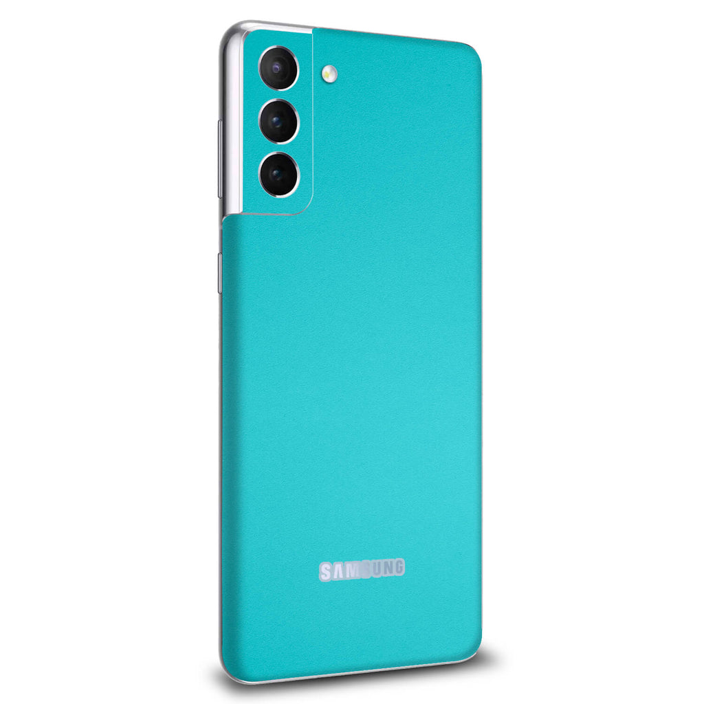 Samsung Galaxy S21 Plus Textured Matt Turquoise Skins