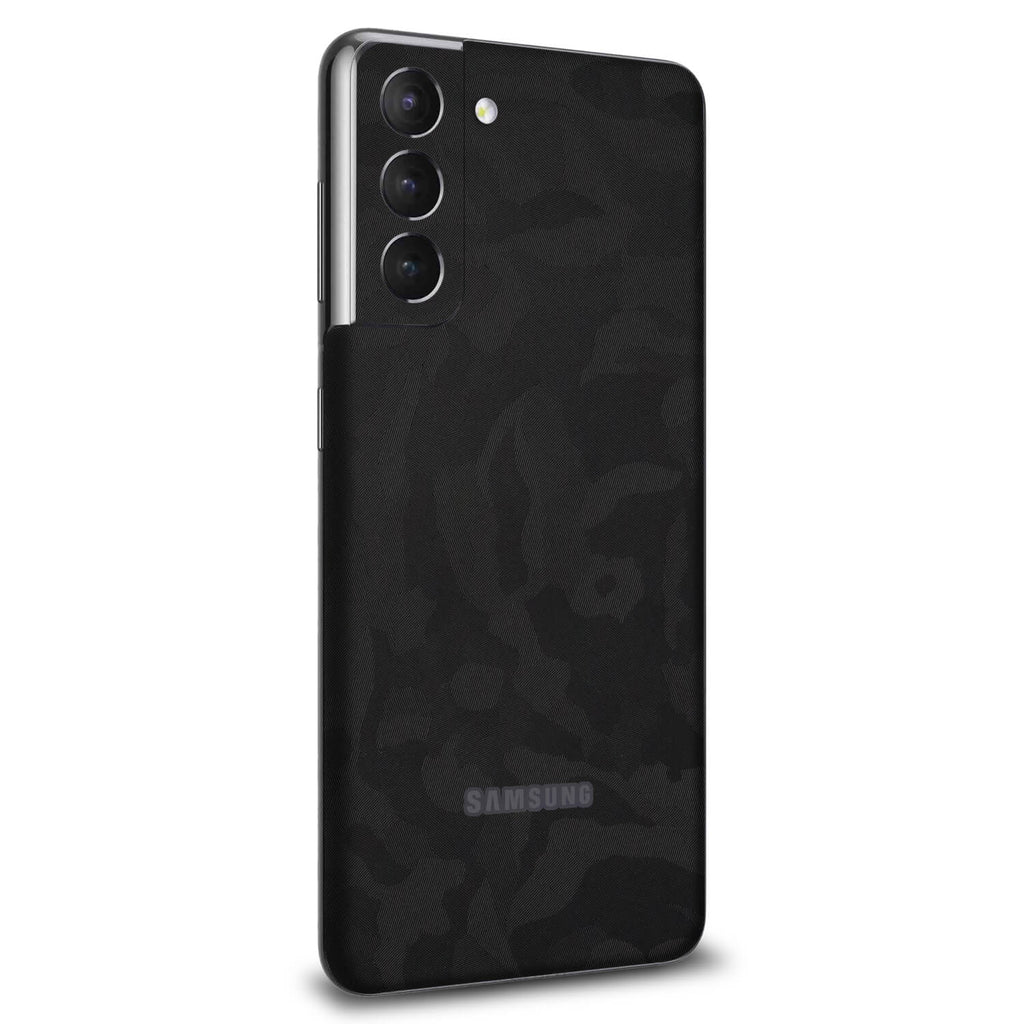 Samsung Galaxy S21 FE Black camo skins
