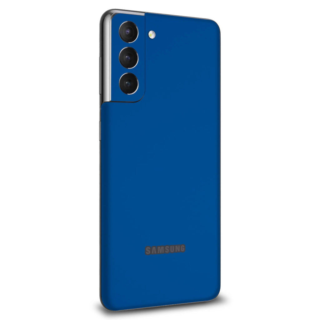 Samsung Galaxy S21 FE Textured matt royal blue skins