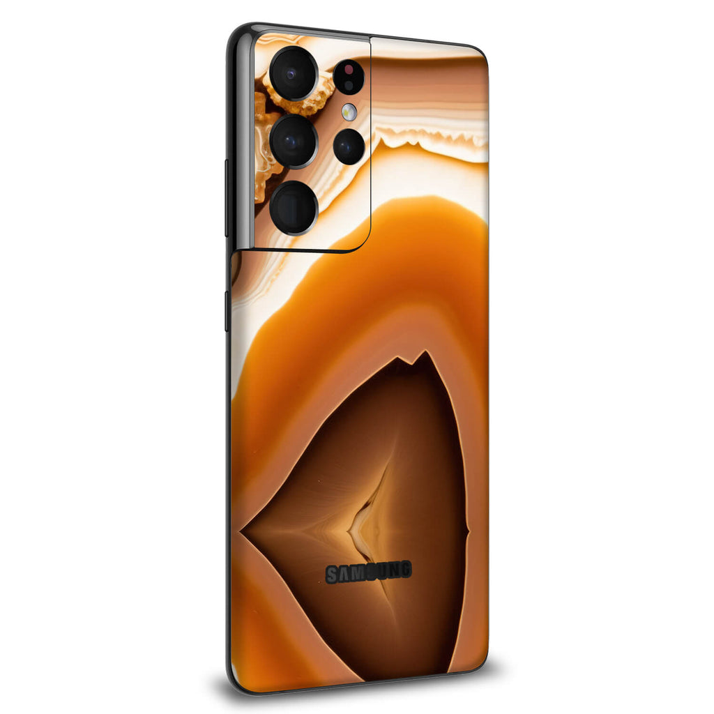 Samsung Galaxy S21 Ultra Amber onyx skins