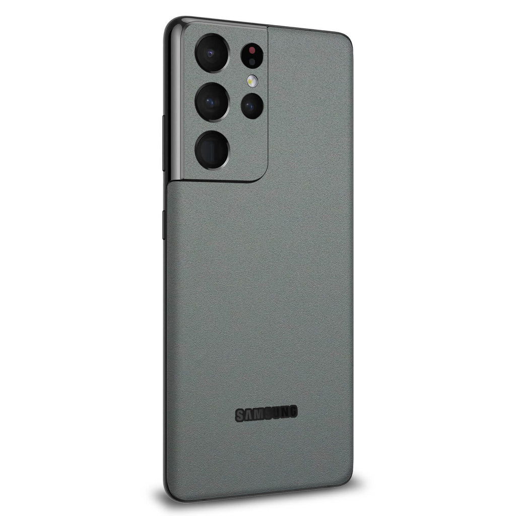 Samsung Galaxy S21 Ultra Textured Matt Grey Skins