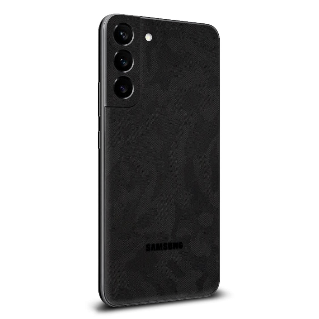 Samsung Galaxy S22 Plus Black camo skins