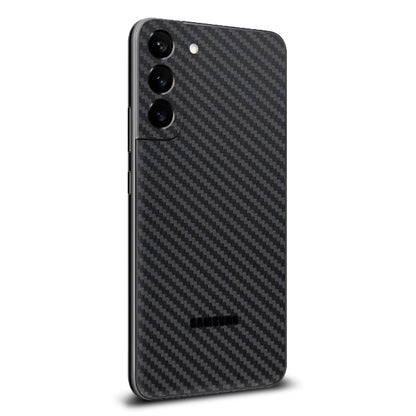 Samsung Galaxy S22 Plus Black carbon fibre skins