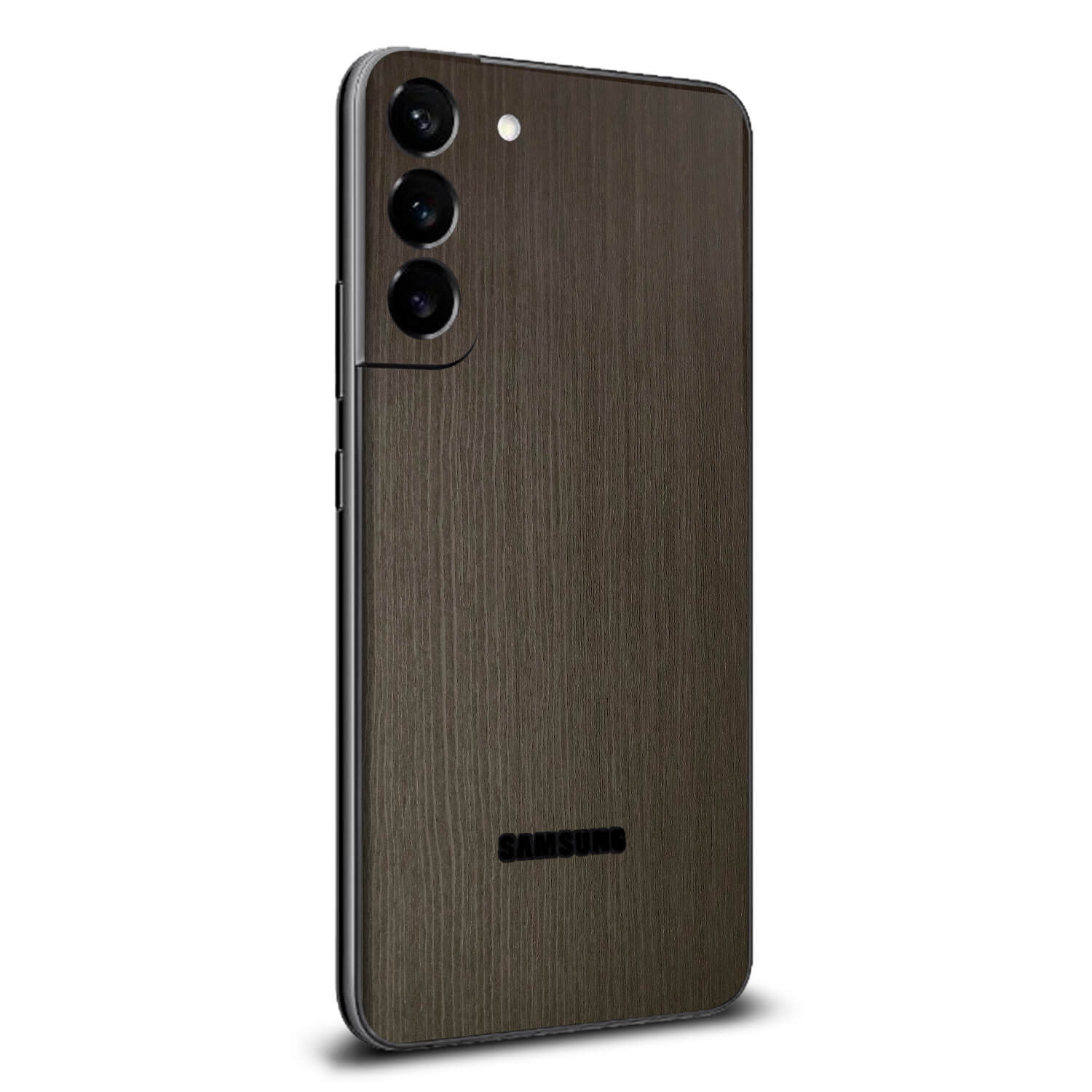 Samsung Galaxy S22 Silverblack wood skins