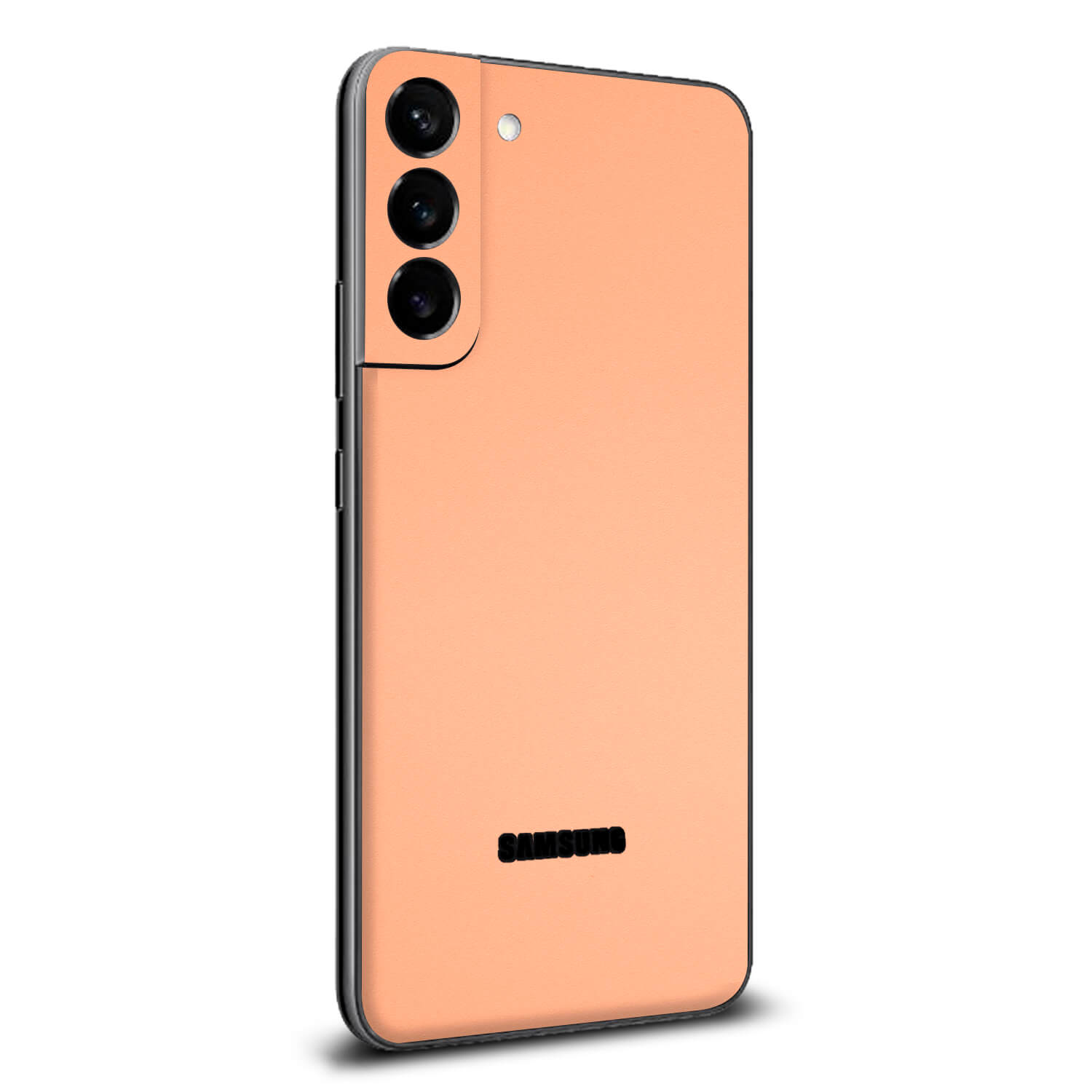 Samsung Galaxy S22 Plus Textured matt peach skins