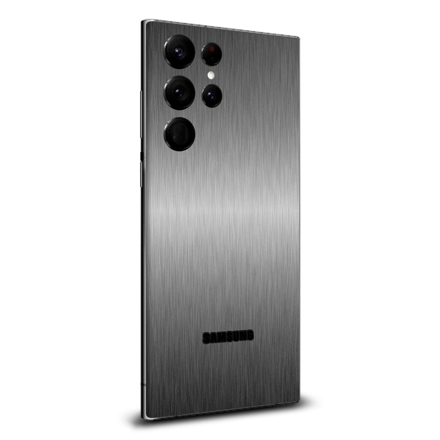 Samsung Galaxy S23 Ultra Brushed titanium skins