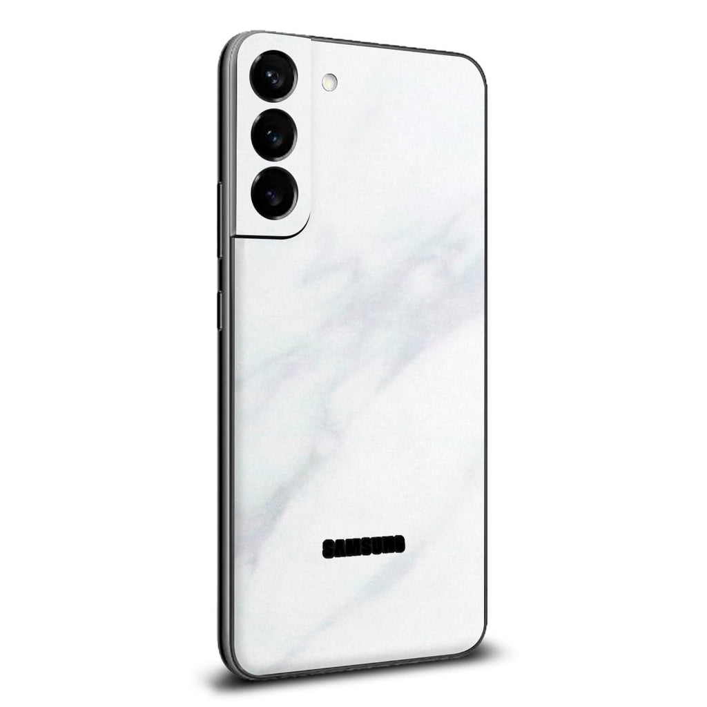 Samsung Galaxy S22 White marble skins