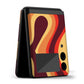Samsung Galaxy Z Flip 3 Abstract lava skins