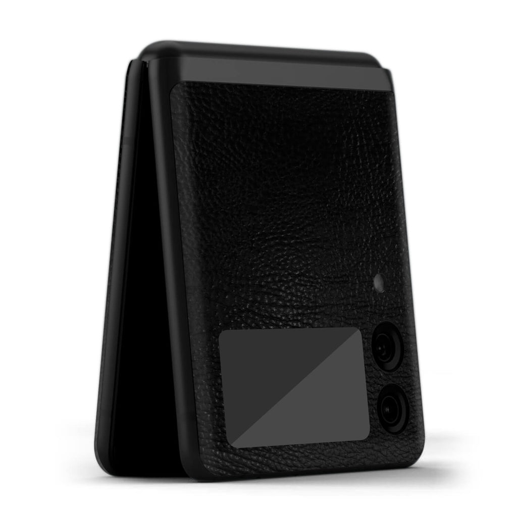 Samsung Galaxy Z Flip 3 Black leather skins